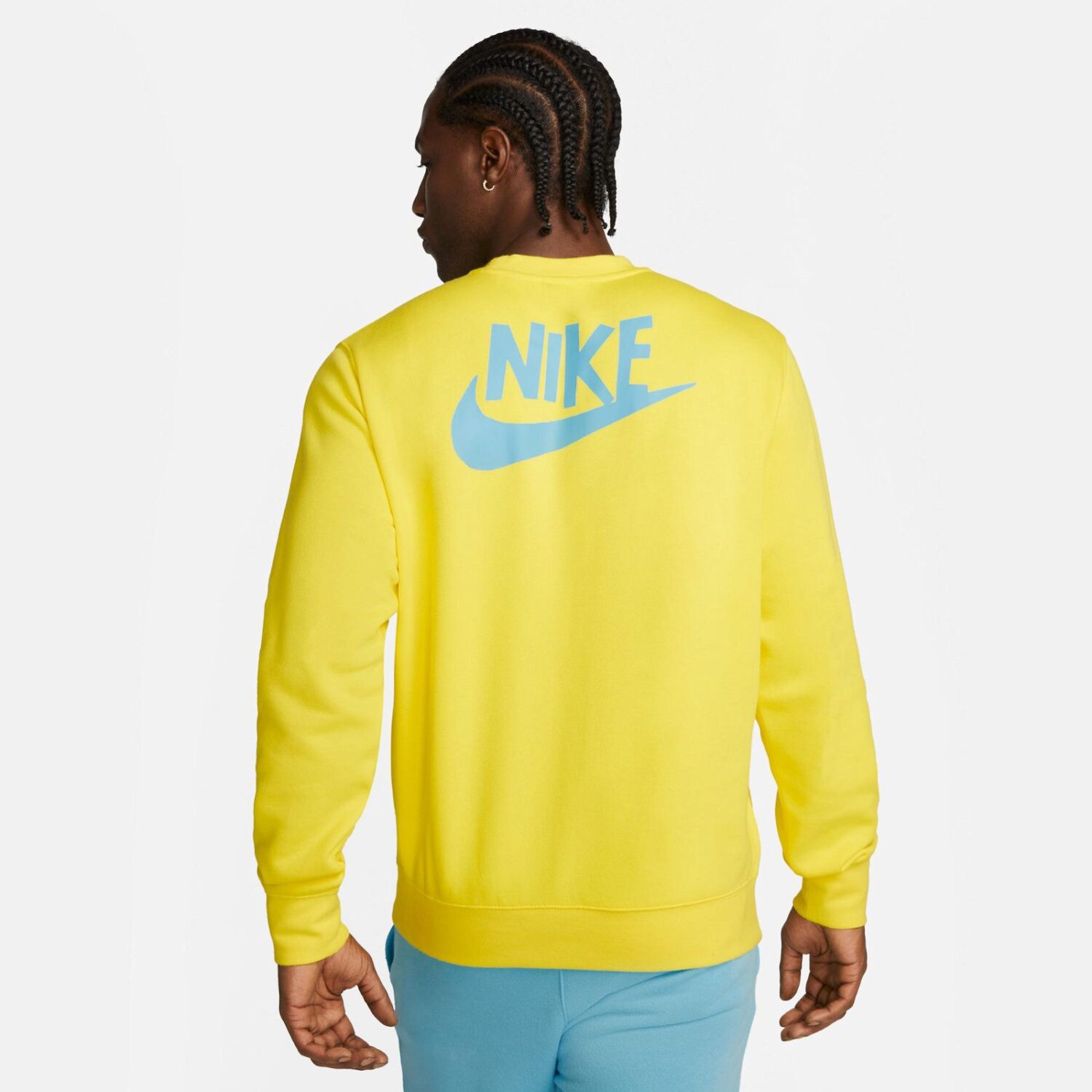 ژاکت پلیور مردانه نایکی Sportswear - زرد