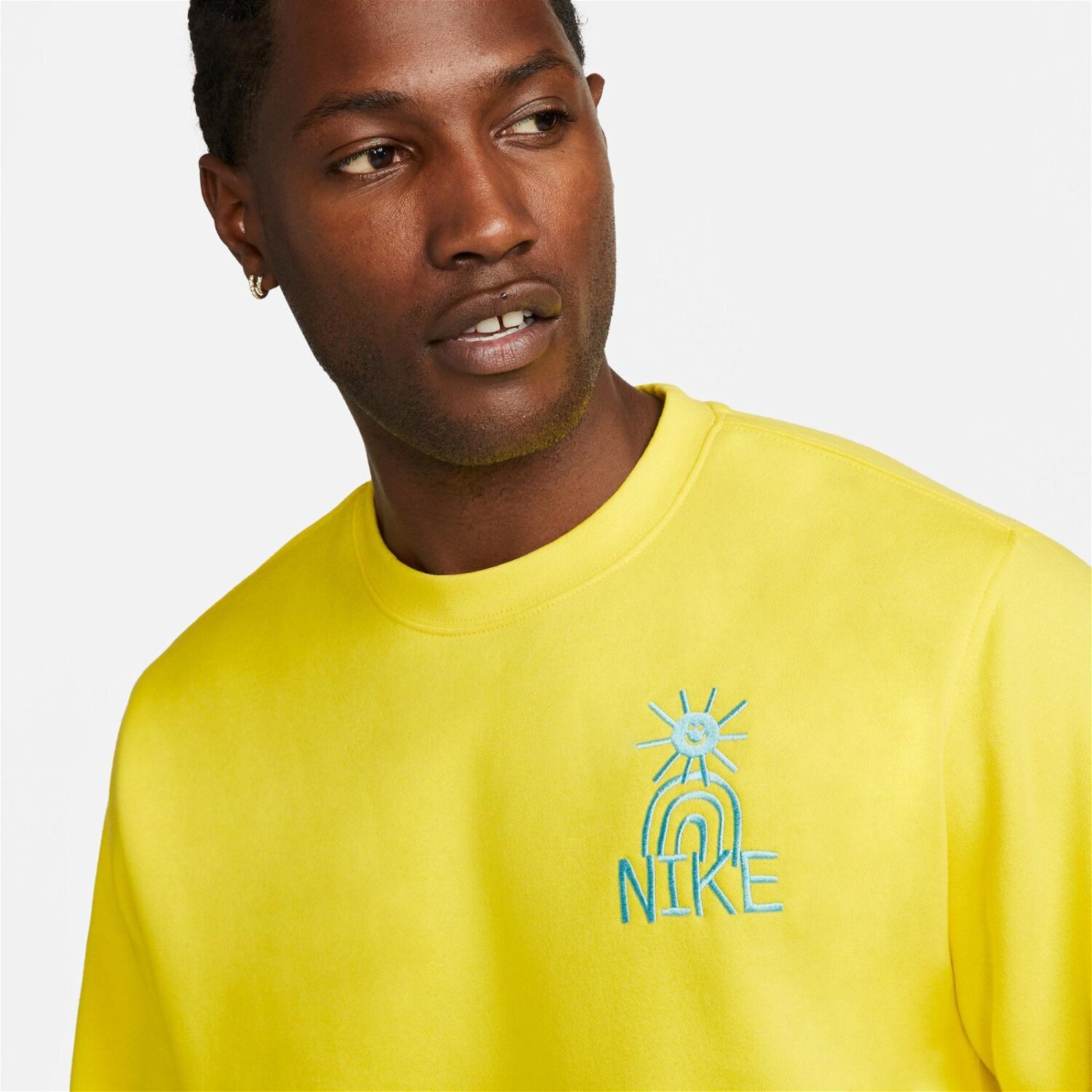 ژاکت پلیور مردانه نایکی Sportswear - زرد