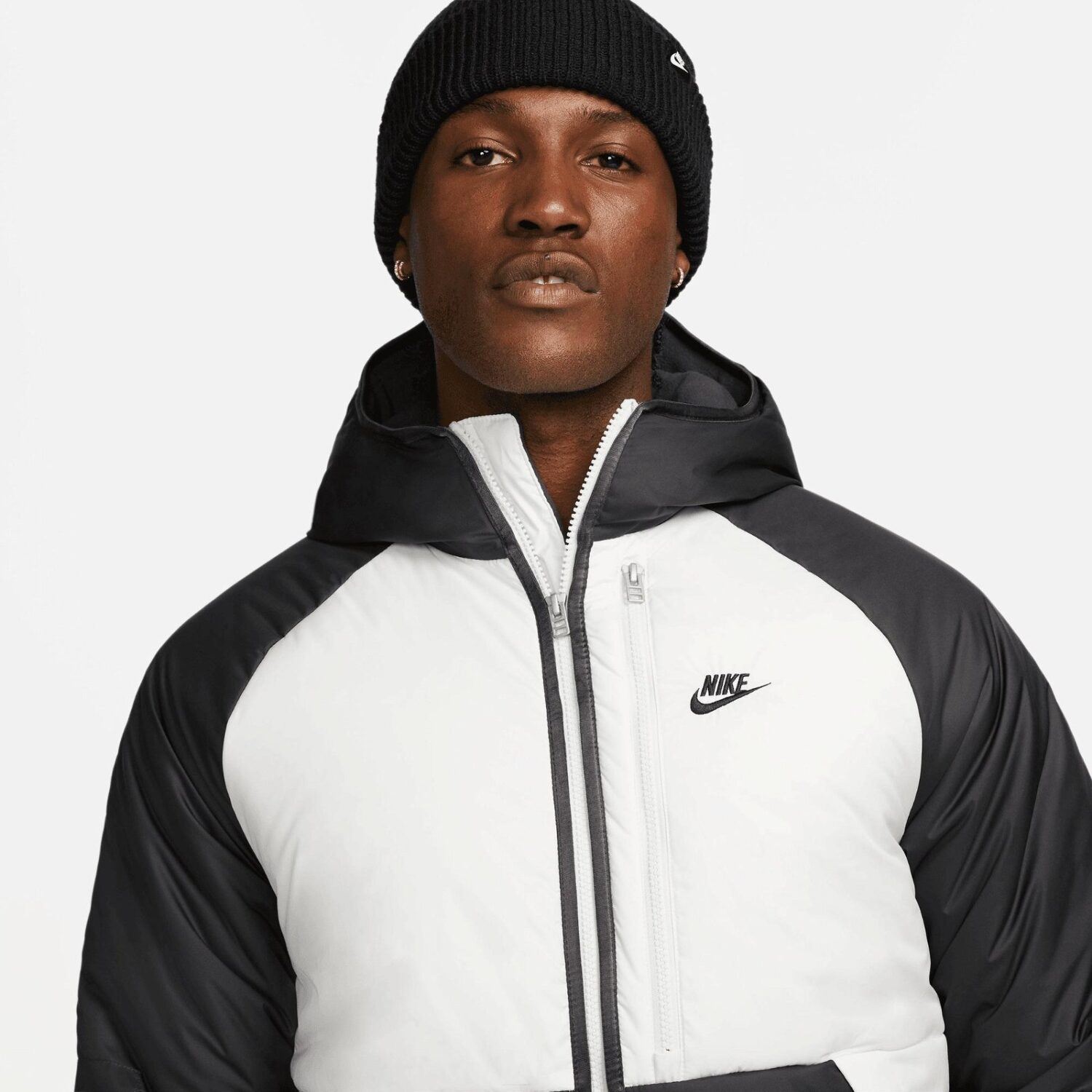 کاپشن مردانه نایک Sportswear Therma-FIT Repel Legacy Hoodie - مشکی