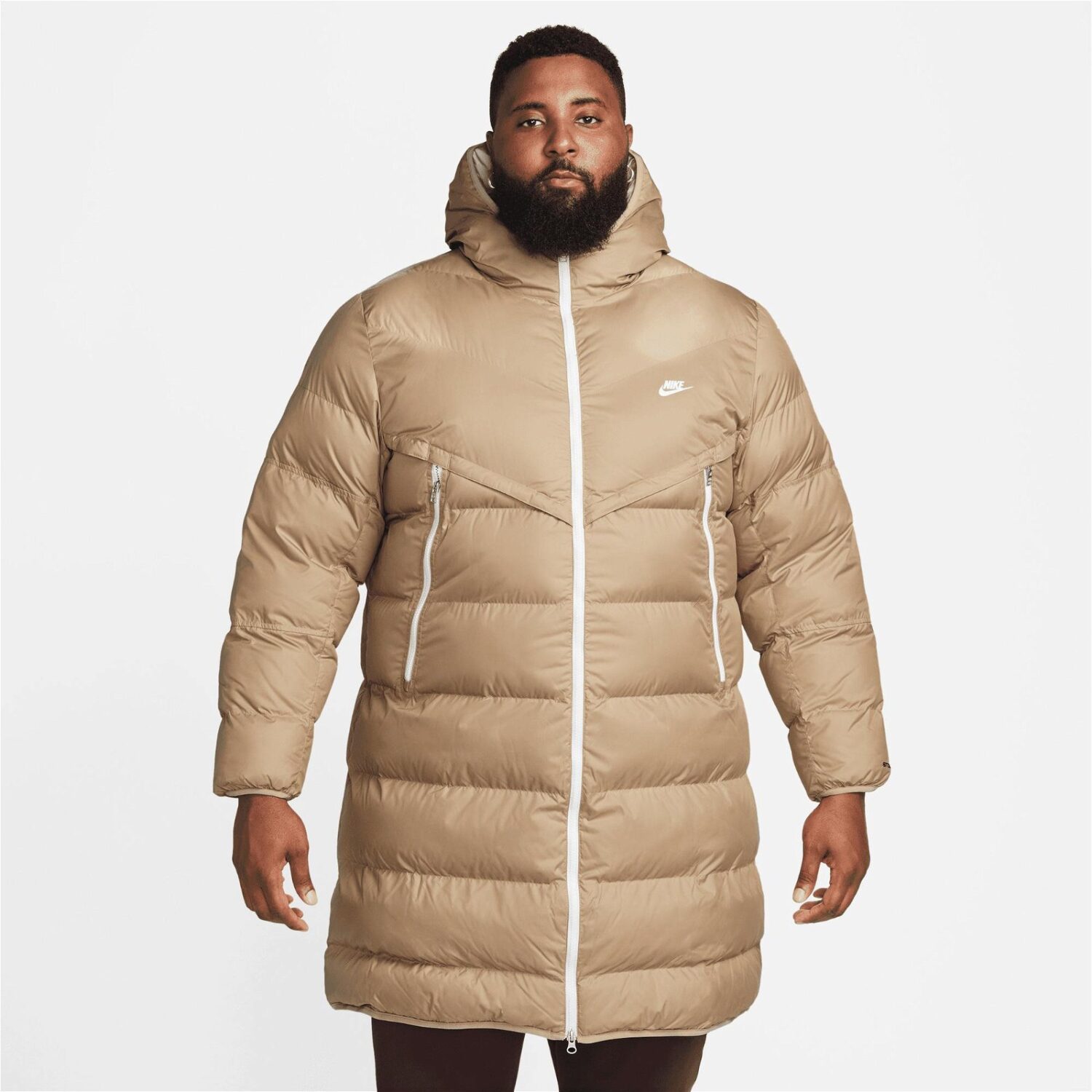 کاپشن مردانه نایکی Sportswear Storm-FIT Windrunner - قهوه ای