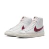کفش ساق بلند مردانه نایک Blazer Mid '77 Vintage - سفید زرشکی