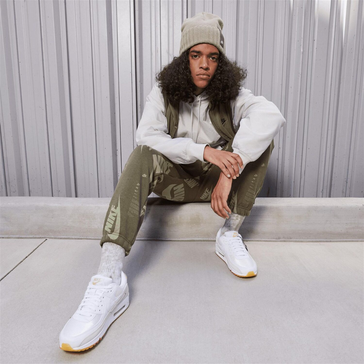 کفش مردانه نایک Air Max 90 - سفید