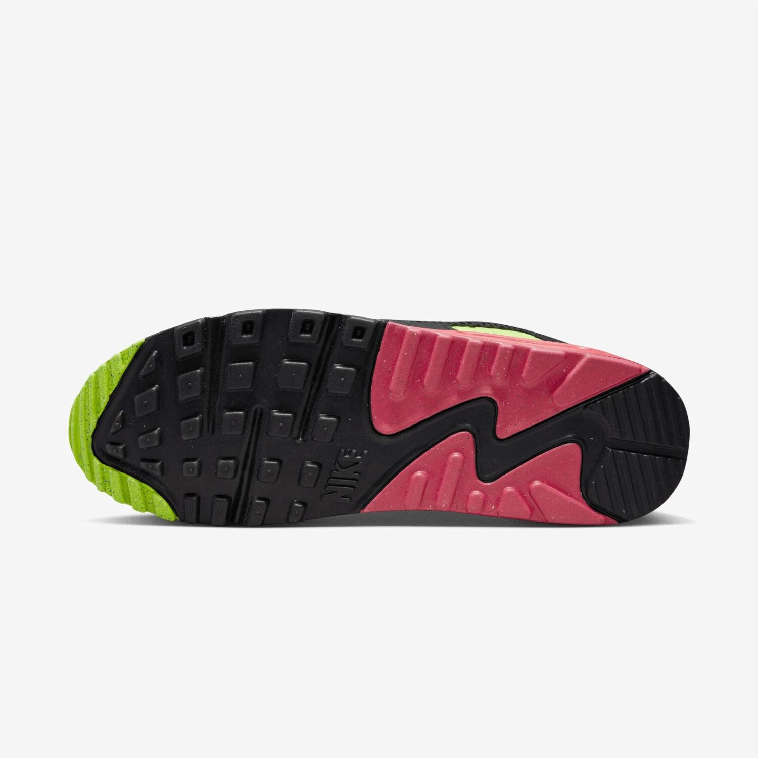 کفش مردانه نایک Air Max 90 - سفید مشکی قرمز سبز