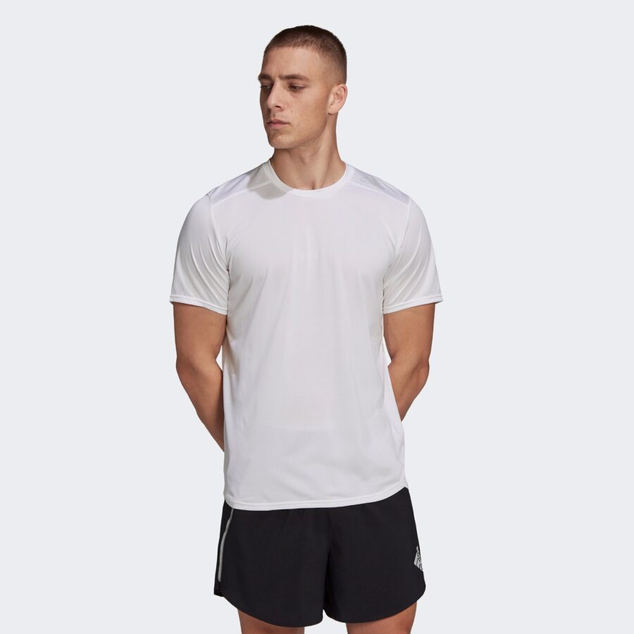تیشرت آدیداس مردانه Designed 4 Running - سفید