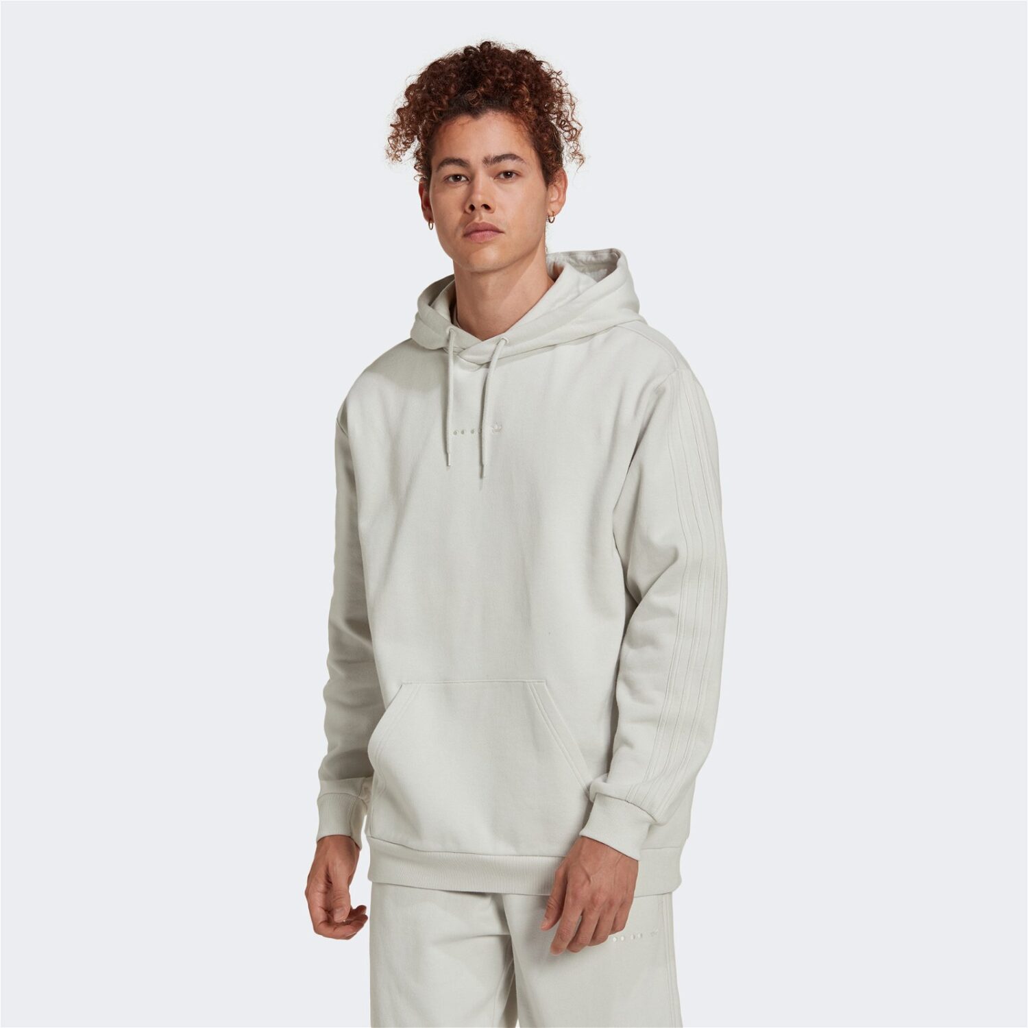 سویشرت آدیداس مردانه Reveal Ess Logo Hoodie - خاکستری