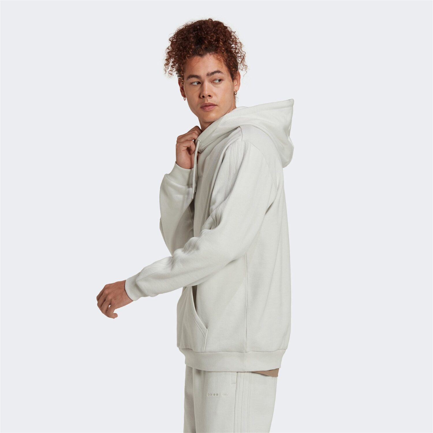 سویشرت آدیداس مردانه Reveal Ess Logo Hoodie - خاکستری