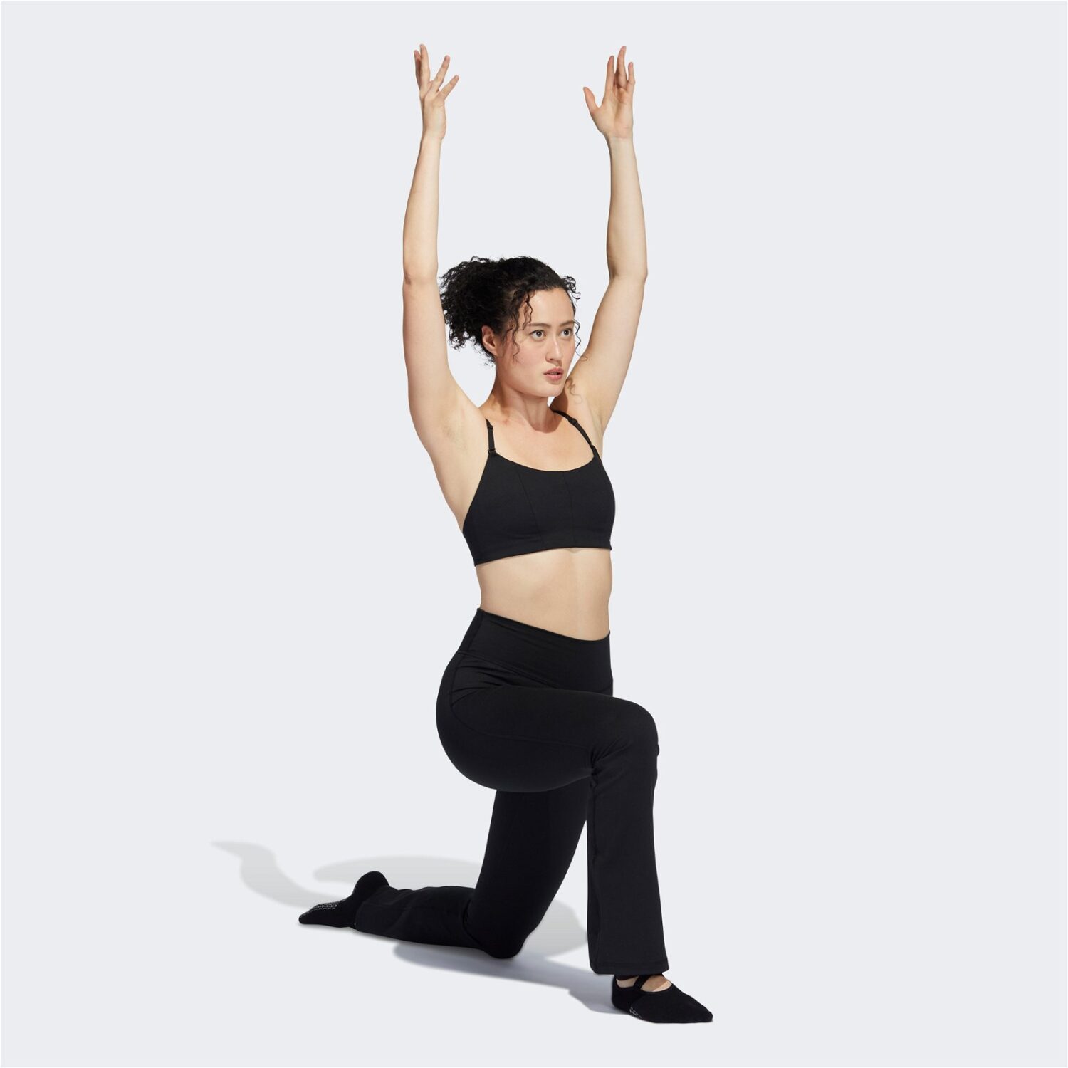 لگ آدیداس زنانه Yoga Studio Flared - سیاه