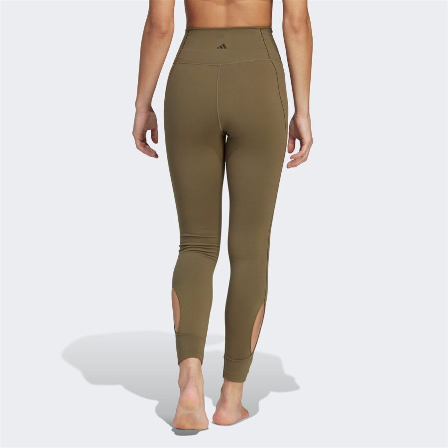 لگ آدیداس زنانه Yoga Studio Wrapped 7/8 - سبز
