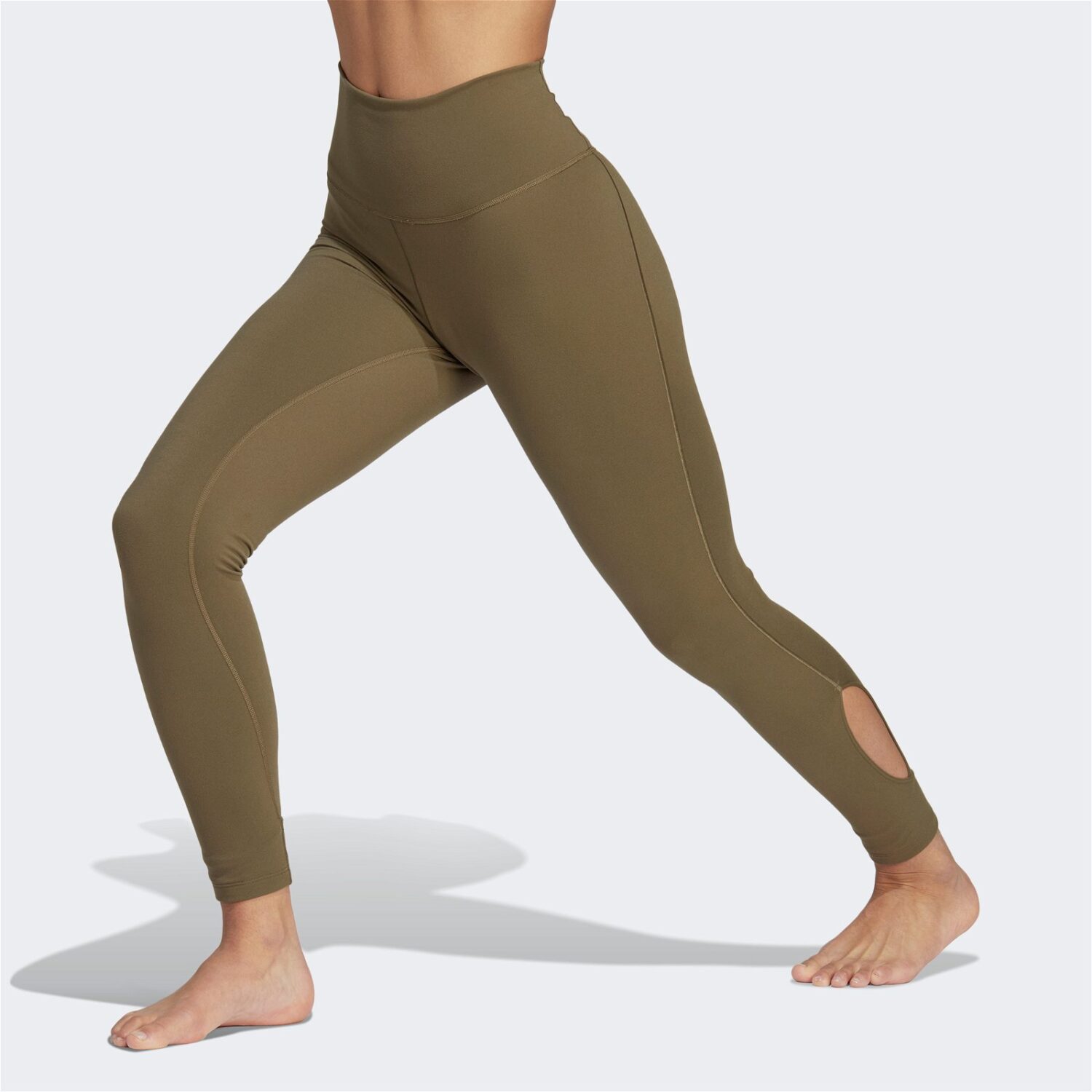 لگ آدیداس زنانه Yoga Studio Wrapped 7/8 - سبز