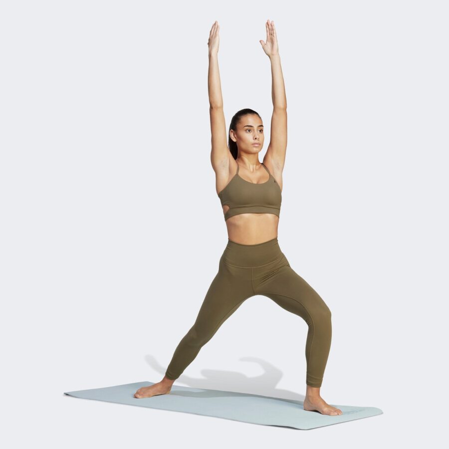 لگ آدیداس زنانه Yoga Studio Wrapped 7/8 - سبز