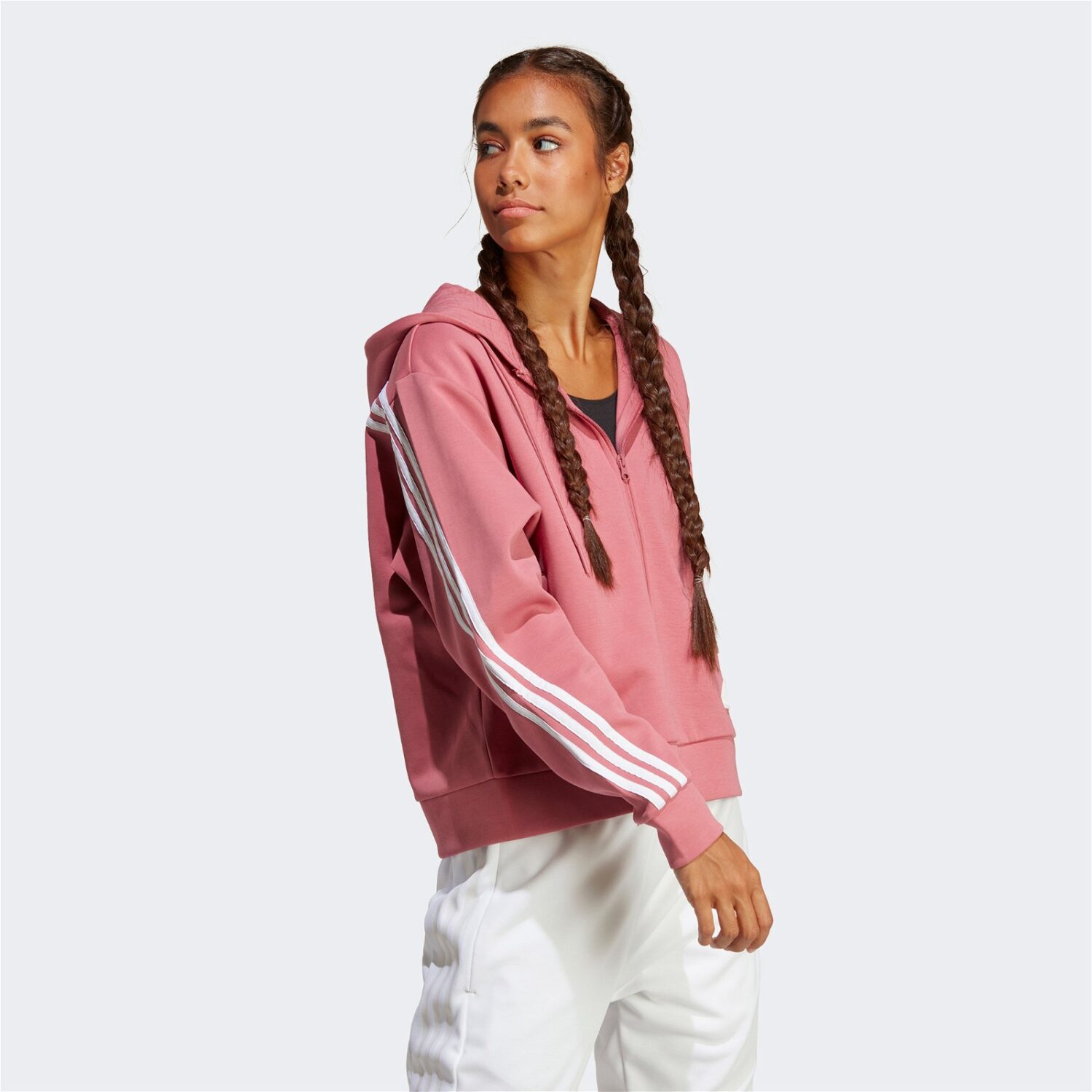 کاپشن آدیداس زنانه Future Icon 3 Stripes - صورتی