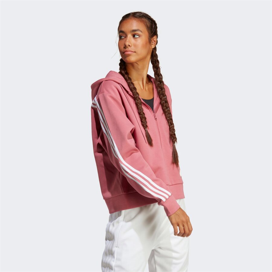 کاپشن آدیداس زنانه Future Icon 3 Stripes - صورتی