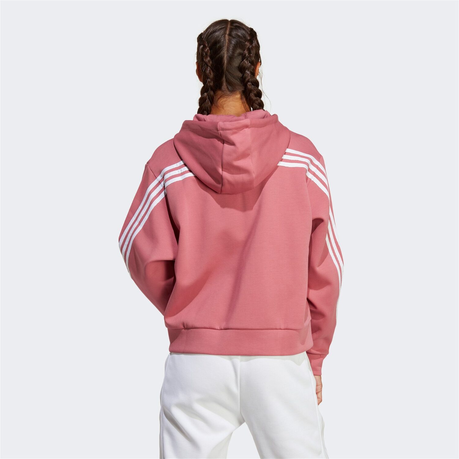 کاپشن آدیداس زنانه Future Icon 3 Stripes - صورتی