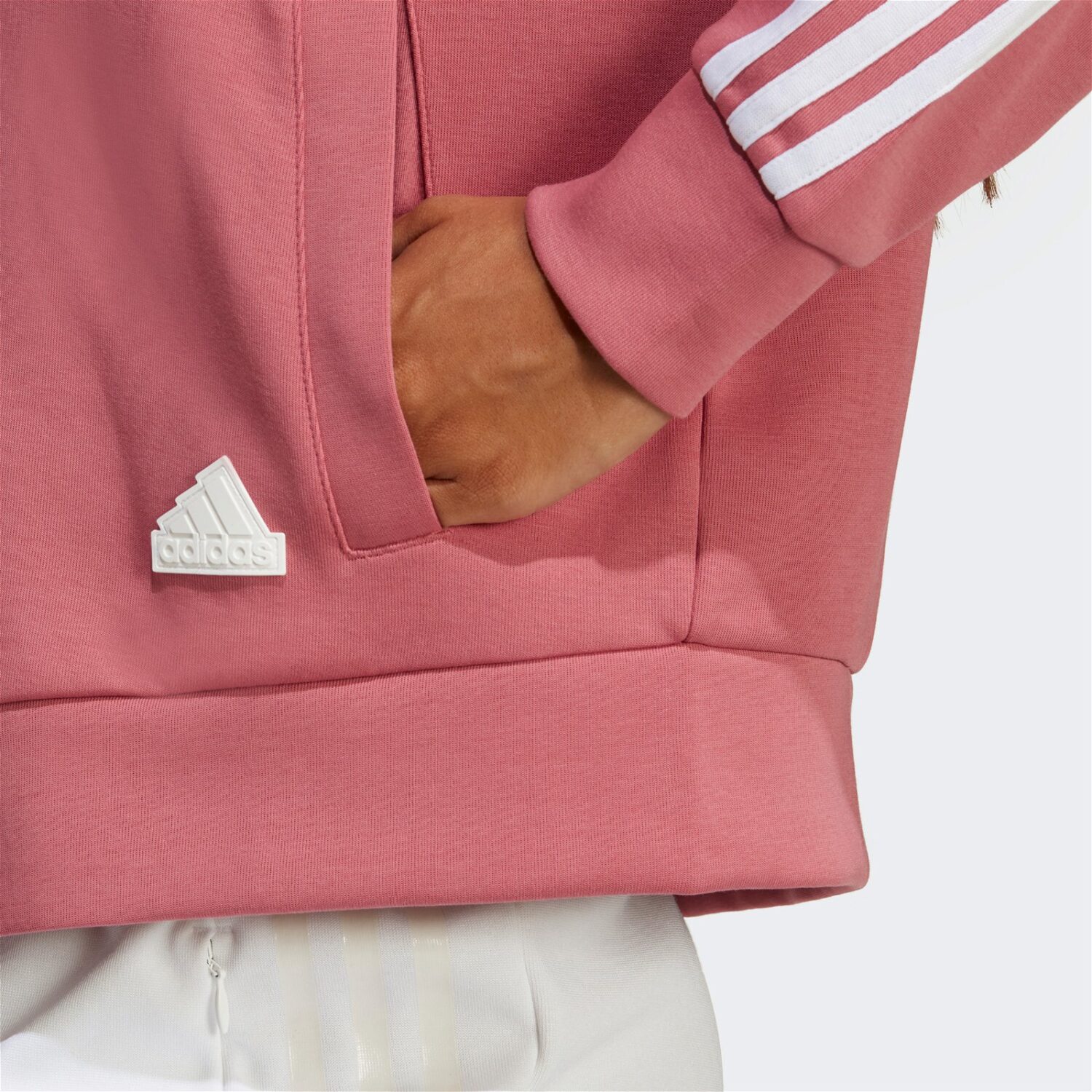 کاپشن آدیداس زنانه Future Icon 3 Stripes - صورتی