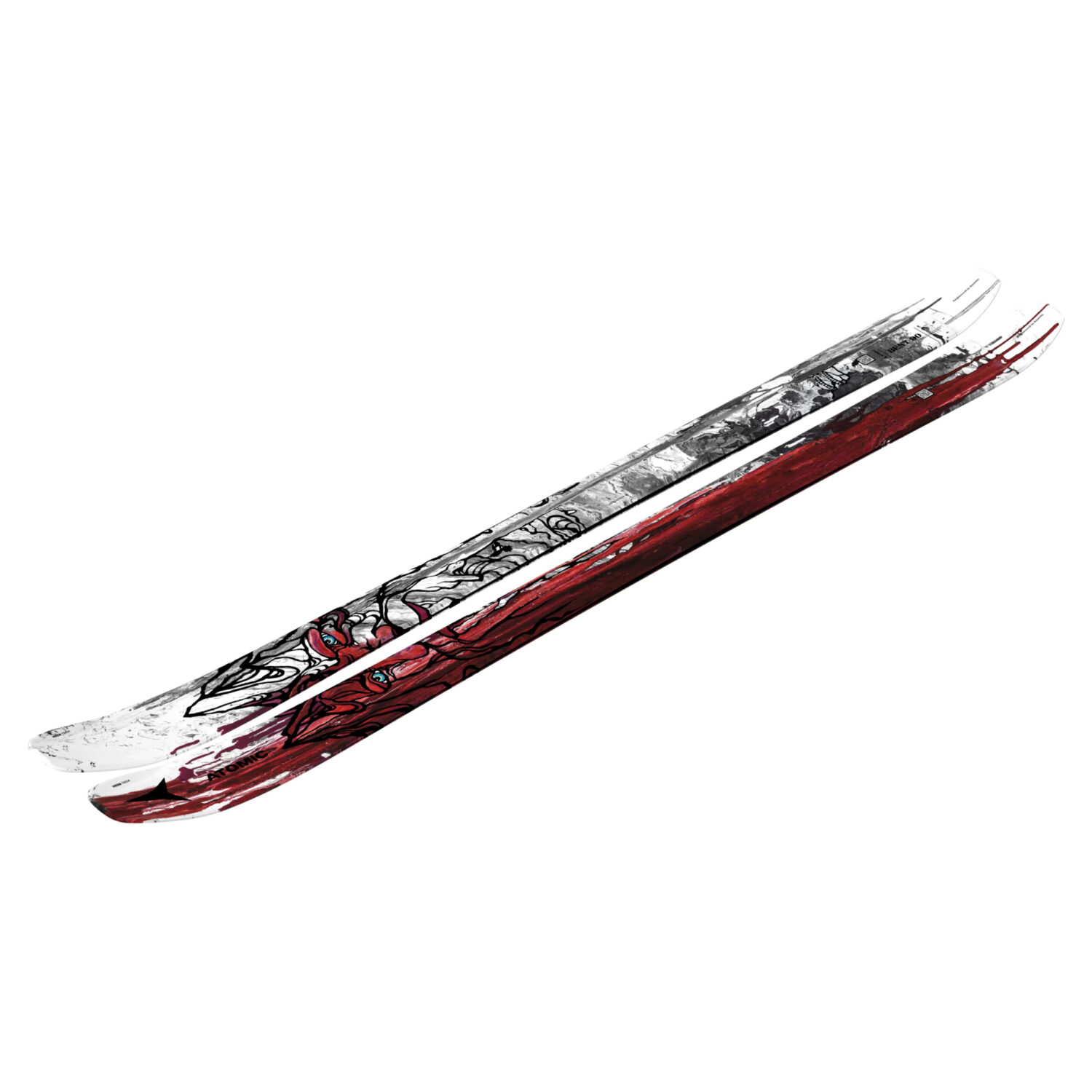 چوب اسکی اتمیک Bent 90 + فیکس STR 12 GW