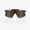 عینک دوچرخه سواری HYPERCRAFT صد درصد - Matte Black Soft Gold Mirror Lens