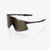 عینک دوچرخه سواری HYPERCRAFT صد درصد - Matte Black Soft Gold Mirror Lens