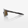 عینک دوچرخه سواری HYPERCRAFT صد درصد - Matte Black Soft Gold Mirror Lens