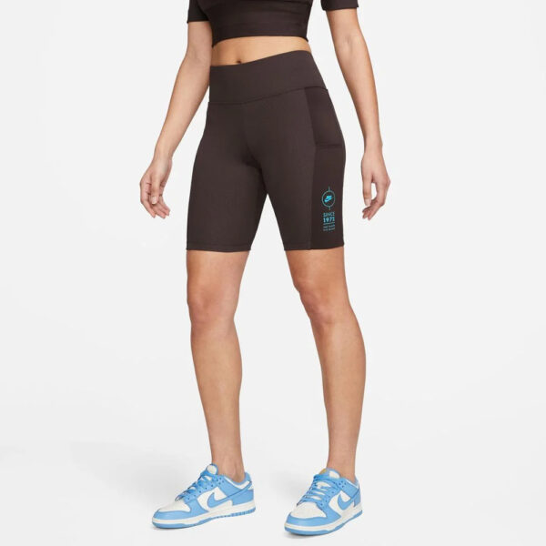 تایت ورزشی زنانه Dri-Fit نایکی - قهوه ای تیره