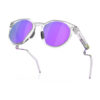 عینک آفتابی اوکلی HSTN Metal – لنز Prizm Violet فریم Matte Clear