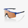 عینک دوچرخه سواری SPEEDCRAFT صد درصد - Gloss Cobalt Blue HiPER Copper Mirror Lens