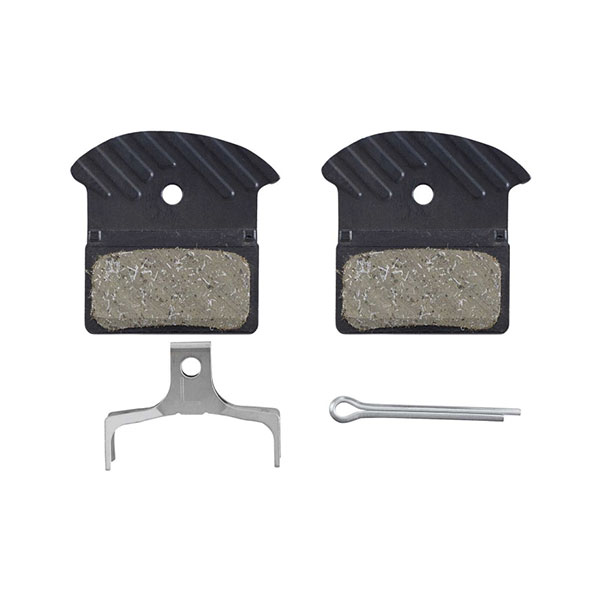 لنت-ترمز-دیسکی-Shimano-J05A-RF-1رزین-با-خنک‌کننده-و-فنر