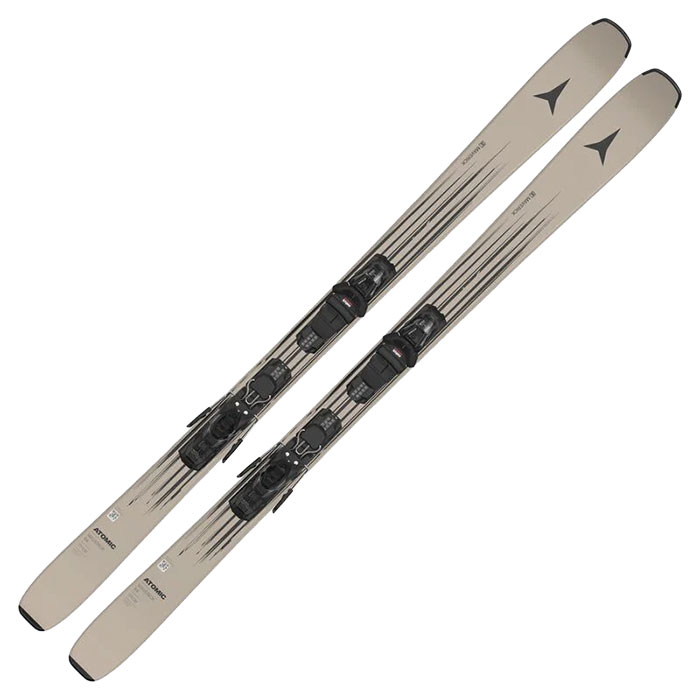 چوب اسکی Atomic Maverick 84 R + فیکس M 10 Gw - مشکی - تصویر 3