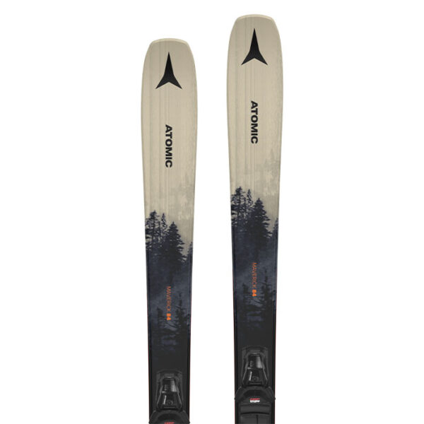 چوب-اسکی-Atomic-Maverick-84-+-فیکس-M-10-GW-BlaSmk