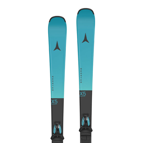 چوب-اسکی-Redster-X5-Teal-+-فیکس-M-10-Gw---آبی-فیروزه-ای