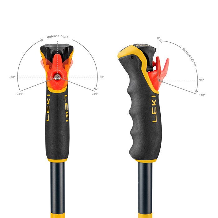 باتون اسکی تلسکوپی لکی Telescopic Spitfire Vario 3D - آبی - تصویر 7