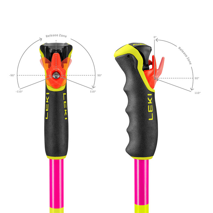 باتون اسکی تلسکوپی لکی Telescopic Spitfire Vario 3D - صورتی - تصویر 7