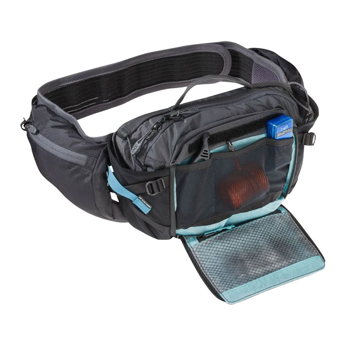 کیف کمری دوچرخه EVOC Hip Pack Pro 3 با کیسه آب ۱٫۵ لیتر — مشکی - تصویر 3