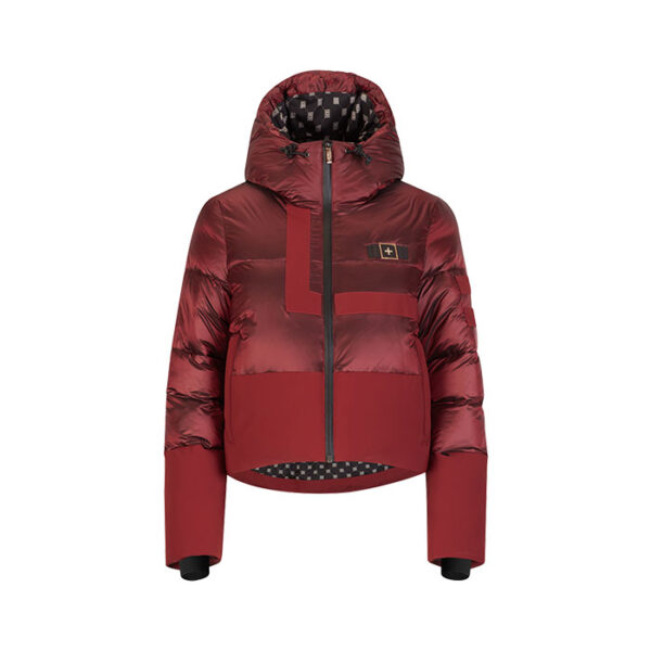 کاپشن-اسکی-و-کوهستان-وان-مور-مدل-Mont-251-Cropped-Puffer---قرمز